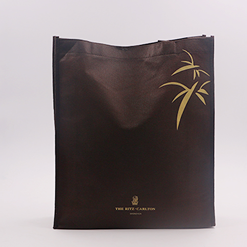 褐色收納防塵手提無(wú)紡布袋定制