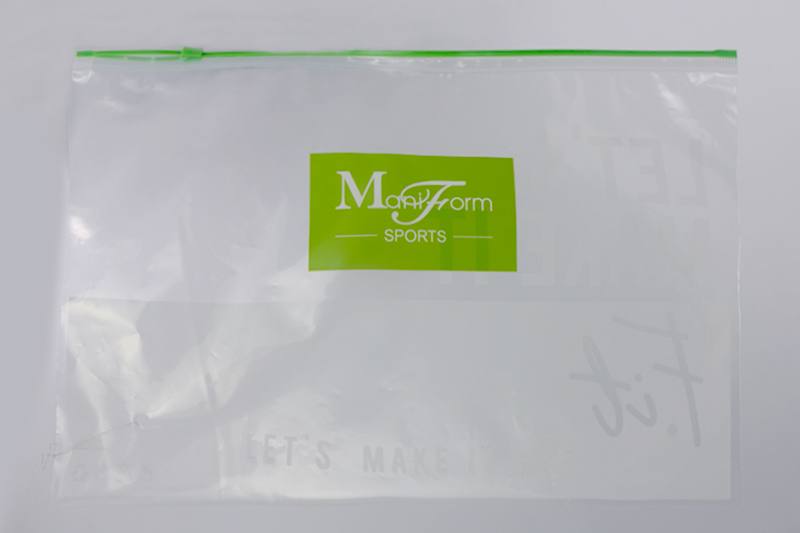 綠色PE拉鏈內(nèi)衣袋